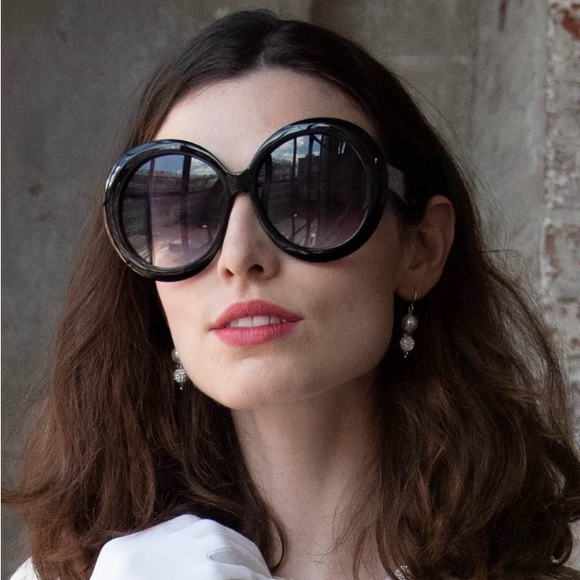 Jackie O large oversized sunglasses - Picture 2 of 3
